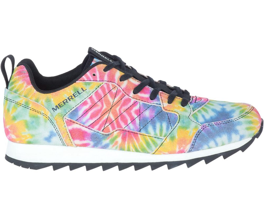 Merrell Sneakers Herre - Alpine Tie Dye Suede - Flerfarvede - CWG139754